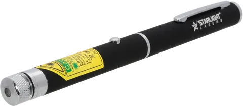 Groene laserpen X2 schuin van voren gezien