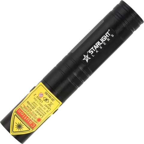 Compacte Starlight Lasers R2 Pro rode laserpen in aluminium