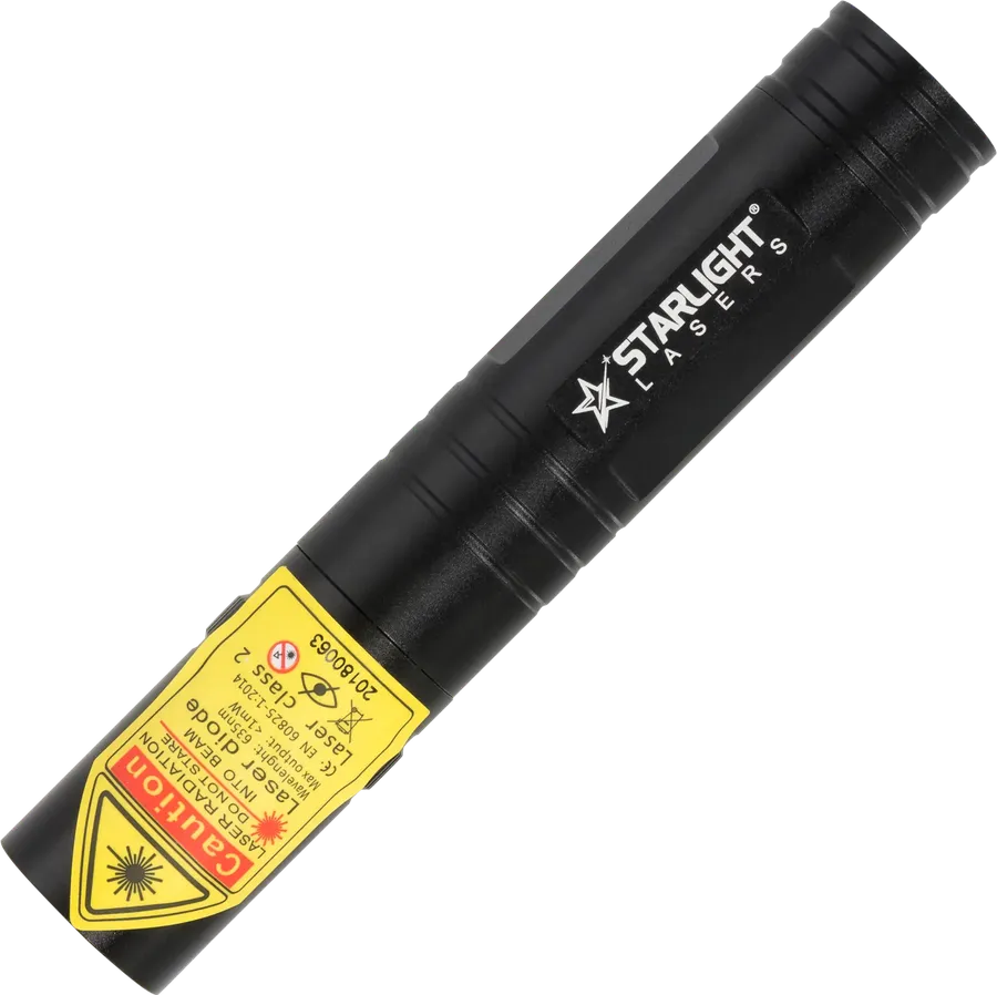 Compacte Starlight Lasers R2 Pro rode laserpen in aluminium