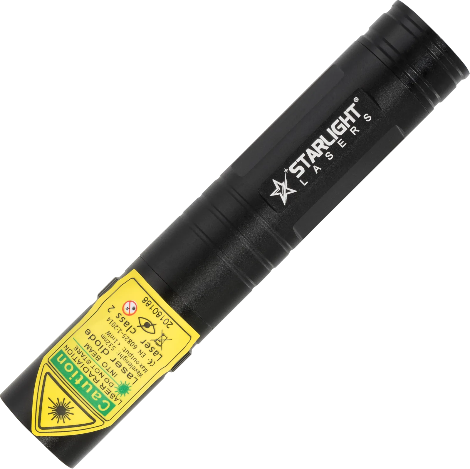 Compacte Starlight Lasers G2 Pro groene laserpen in aluminium met 16340-accu
