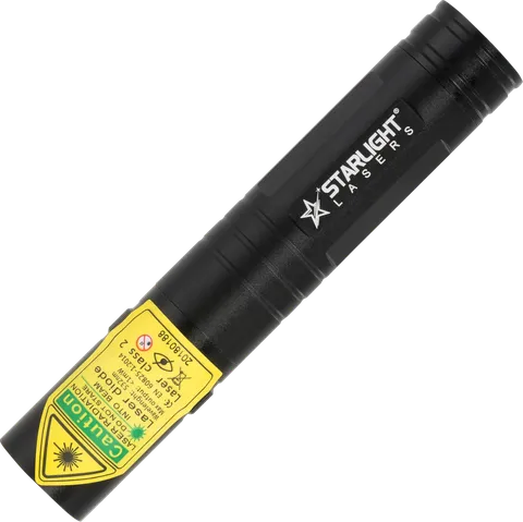 Compacte Starlight Lasers G2 Pro groene laserpen in aluminium met 16340-accu
