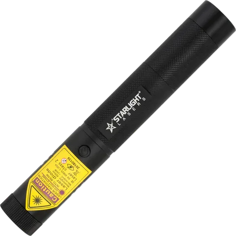 Starlight Lasers V1 Pro violette laserpen 405 nm in aluminium met veiligheidssleutels