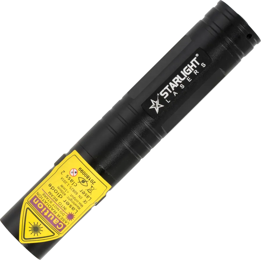 Compacte Starlight Lasers V2 Pro violette laserpen 405 nm